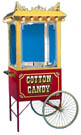antique cotton candy cart